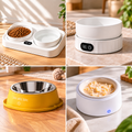 4 Pet Heated Water & Food Bowls for Cats & Dogs | Winter Dual Use Water Fountain